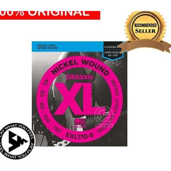 Senar Bass Bas Daddario D Addario Daddario Exl 1705 U.S.A