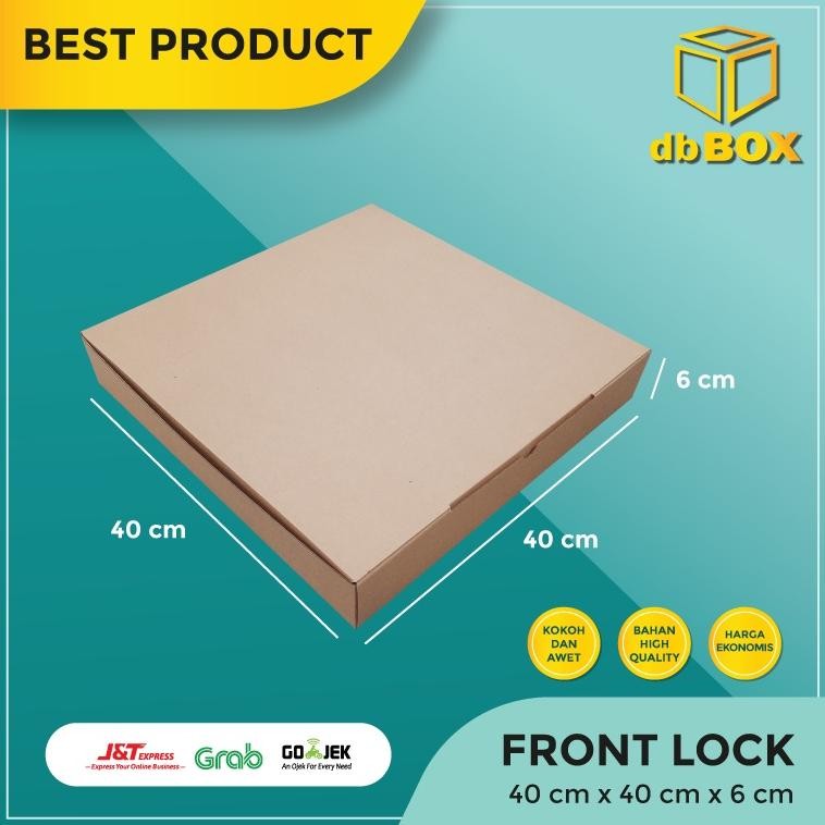 

(isi 10) Kardus 40x40x6 cm...Die Cut untuk kotak baju- Aksesoris- dll, AST