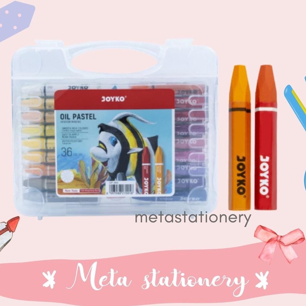 

Oil Pastel / Krayon Minyak Joyko / 36 Warna / Colors AST