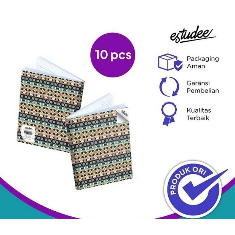 

Estudee Buku Tulis Ukuran B5/Boxy Isi 10 AST