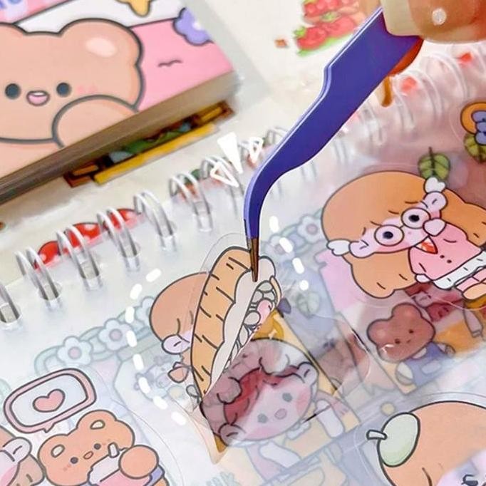 

(50 Lembar) Stiker Buku Aesthetic Pvc Isi 50 Lembar / Aesthetic Memo Peel Sticker/ Stiker Aesthetic Dekorasi-Vatin_Shop Co