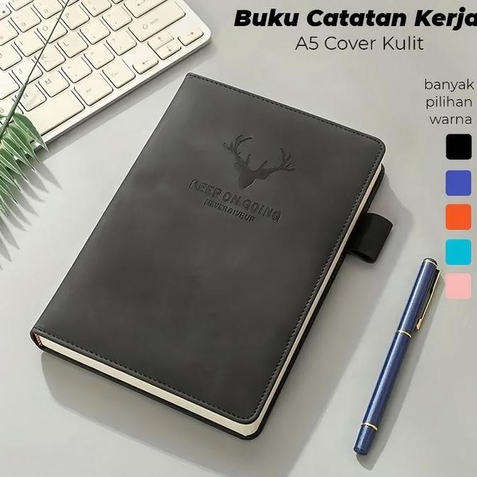 

Buku Catatan A5 Tebal 100 Halaman Jurnal Harian Cover Kulit Untuk Bisnis, Kantor, Dan Kuliah Co
