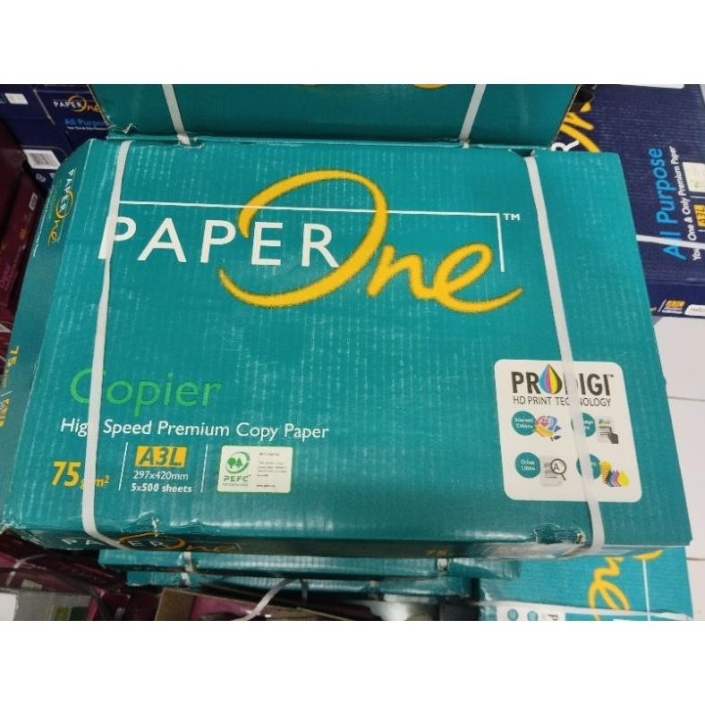 

Kertas Hvs A3 75 Paperone gr 1 dus isi 5 rim AST