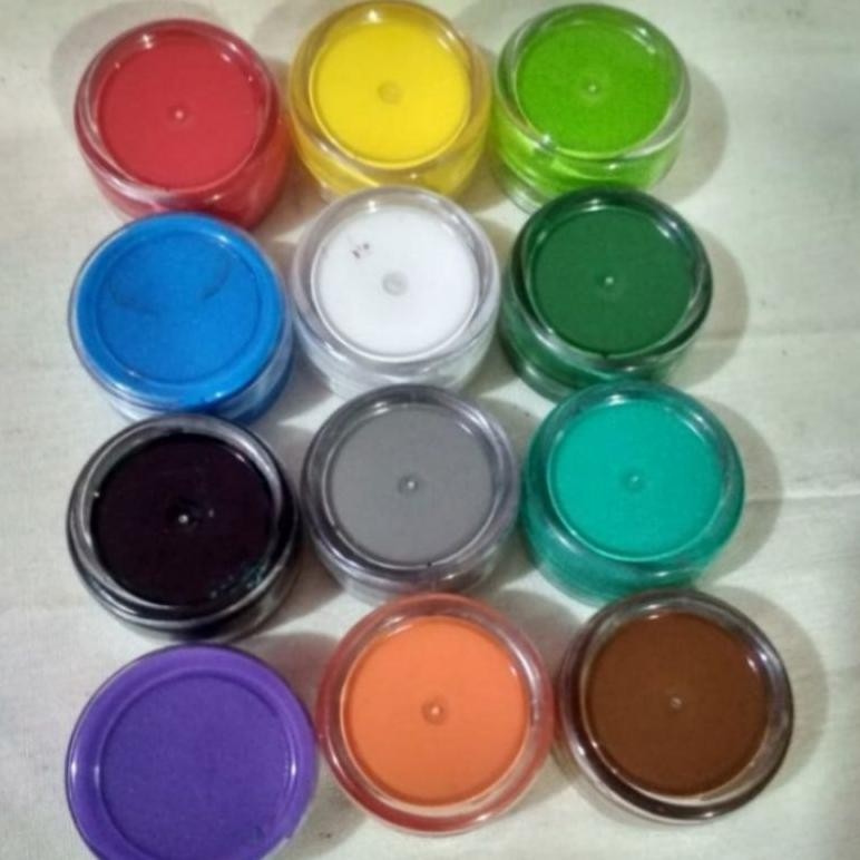 

CAT AKRILIK LUKIS Set Lengkap 12 Warna Pcs 10 Gr 10gr Acrylic Bisa Untuk Styrofoam Sterofoam Kanvas Kain Kertas Kayu Tembok Merah Kuning Hijau Biru Putih Hitam Abu Tosca Toska Ungu Orange Oranye Oren Coklat Cokelat Waterbased Cat Air - Armina Art AST