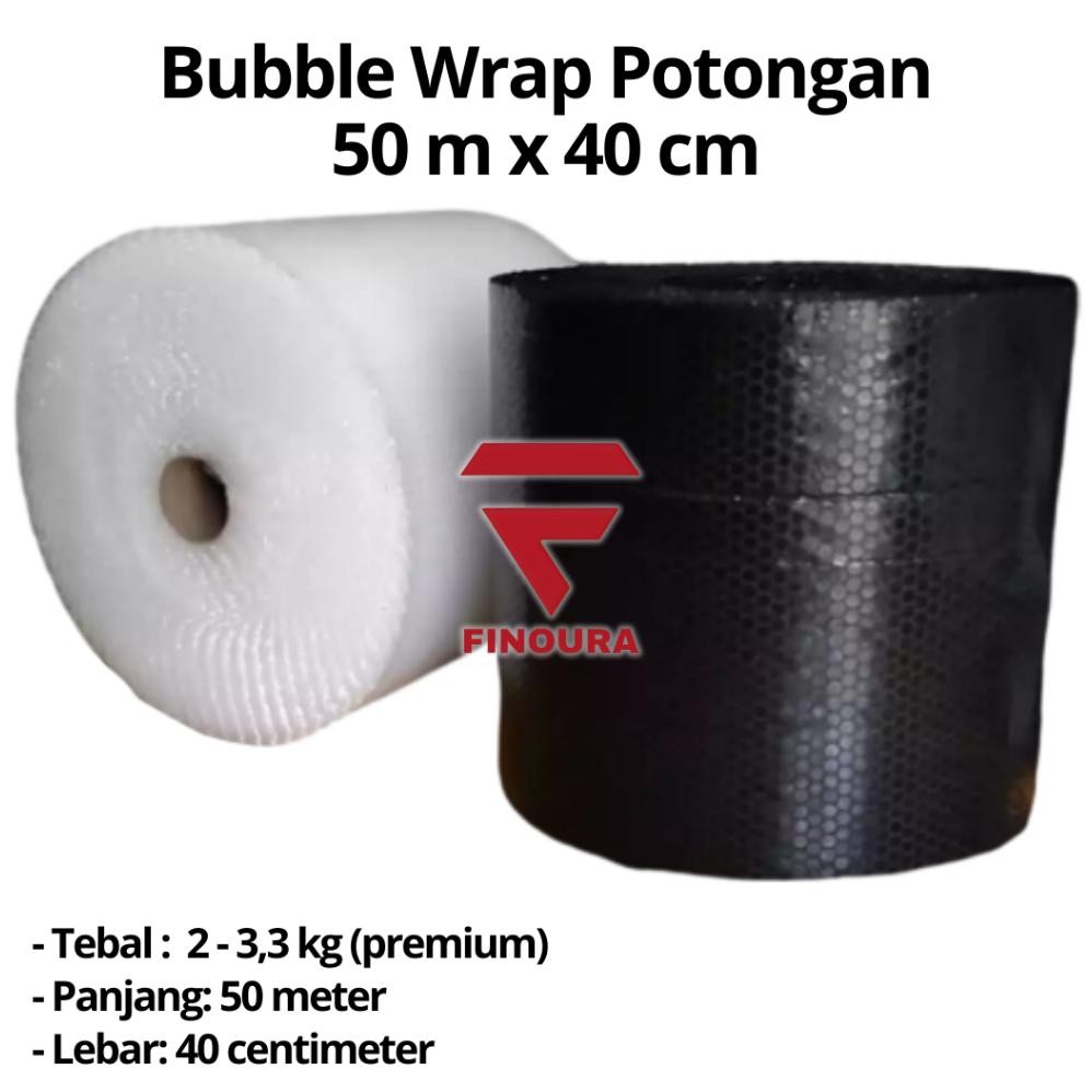 

Bubble Wrap Super Tebal 50 meter x 40 cm AST