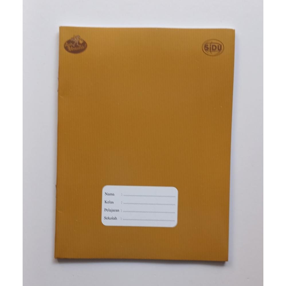

Buku sidu sinar dunia cover sampul coklat AST