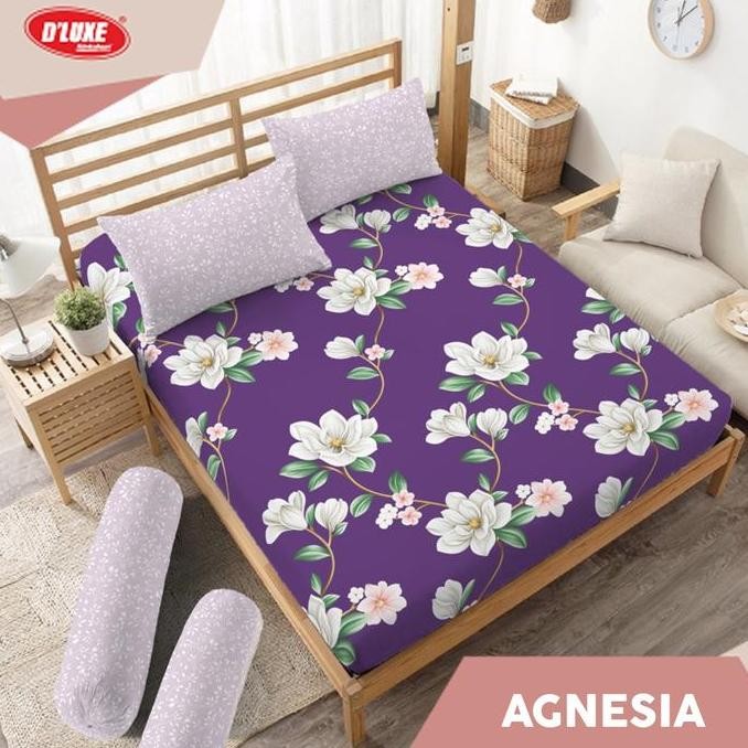 Sprei Deluxe kintakun 160x200 AGNESIA - Tinggi 30cm