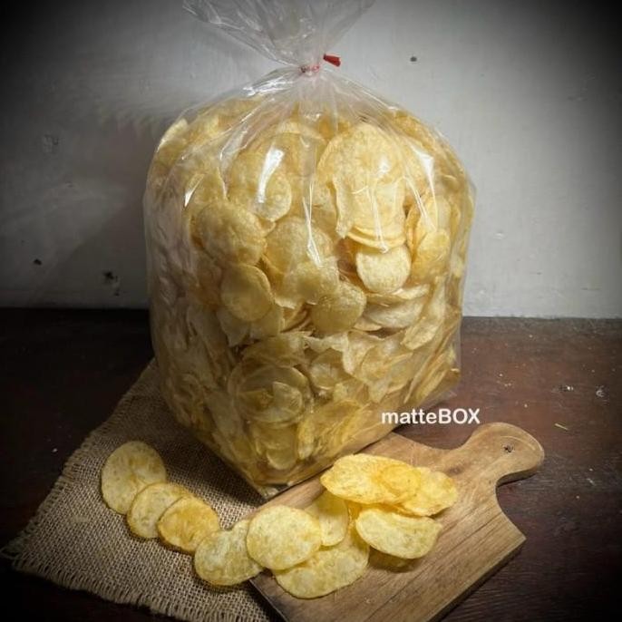 

Keripik Kentang Original Asli Garut Curah Kiloan 1Kg