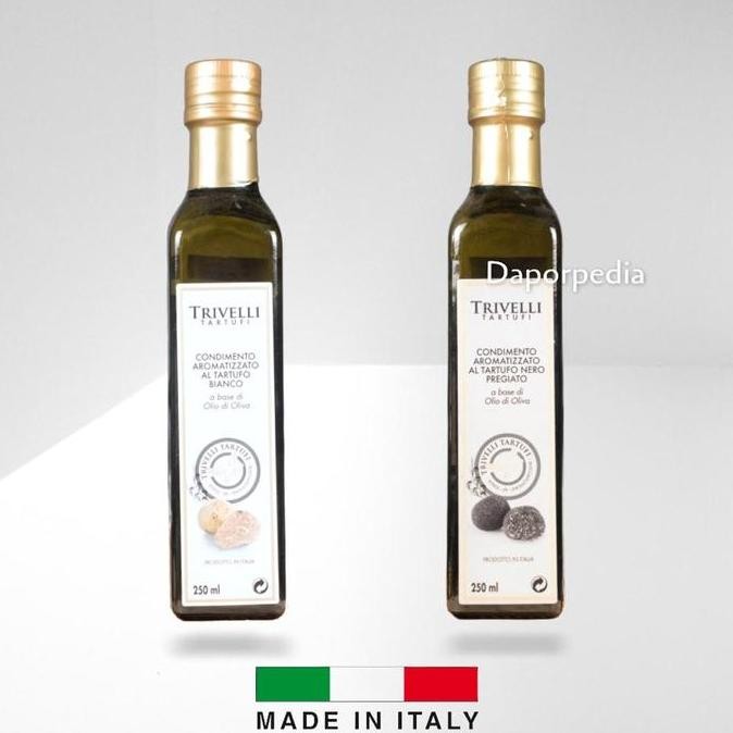 

Italian White / Black Truffle Olive Oil Italy Minyak Truffle Tartufo