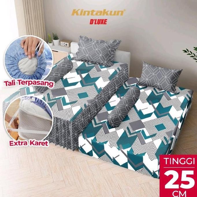 Sprei sorong 120x200 kintakun sprei 2in1 deluxe kintakun