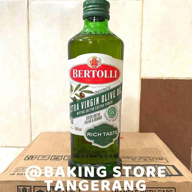 

Bertolli Olive Oil Extra Virgin - Minyak Zaitun 500 Ml