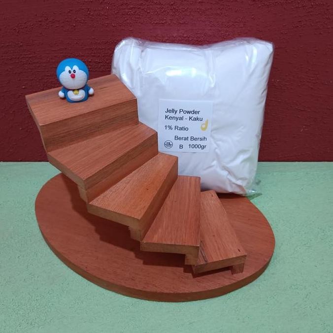 Plain Jelly Powder 1 Kg / Bubuk Agar-Agar Konyaku 1000 Gram Tawar