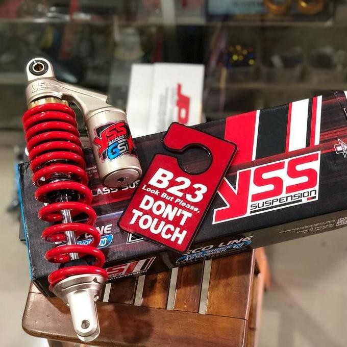 Shock yss g gsix gza new matic singel 330mm merah vario scoopy beat es