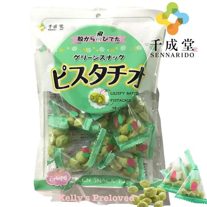 

Sennarido Green Pistachio 90 Gram |Snack Kacang Jepang