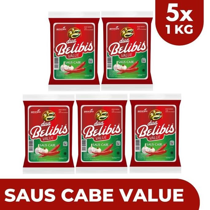 

Paket Saos Cabe Value 1 Kg Pack (5 Pouch)