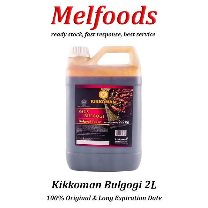 

Grab/Gojek Kikkoman Bulgogi Sauce Halal 2L