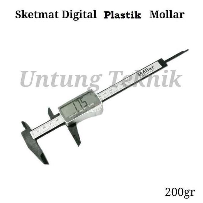 LOMAX Digital Caliper 6" - Jangka Sorong Alat Ukur Sketmat Digital Diskon