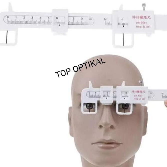 

penggaris pupil/PD meter/alat ukur jarak pupil model digital Diskon