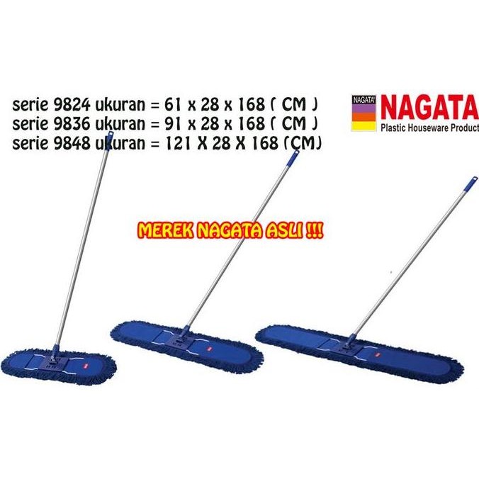 LOBBY DUSTER PEL NAGATA SET WARNA BIRU, Exclusive di hotel & kantor Diskon