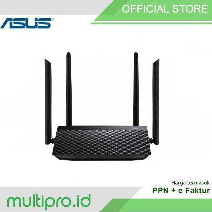 Asus Rt-Ac750L Dual Band Ac750 Wireless Router Ac 750 New Stok