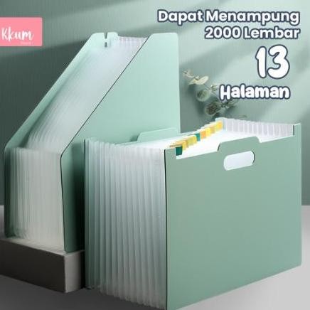 

Tersedia Standing file A4/ File folder document bag/ Tas dokumen file 13 sekat
