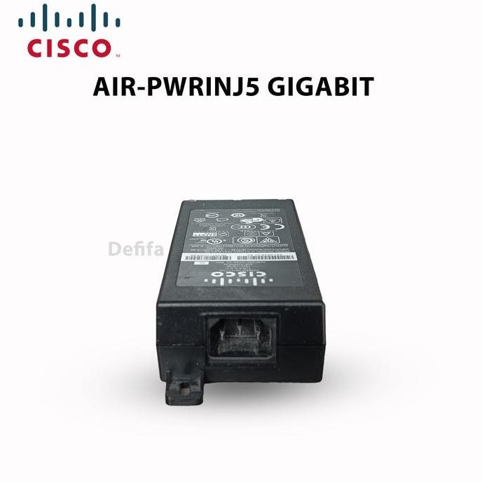 Adaptor Power Injector Poe 48V Volt Air-Pwrinj5 Cisco Aironet Original New Stok