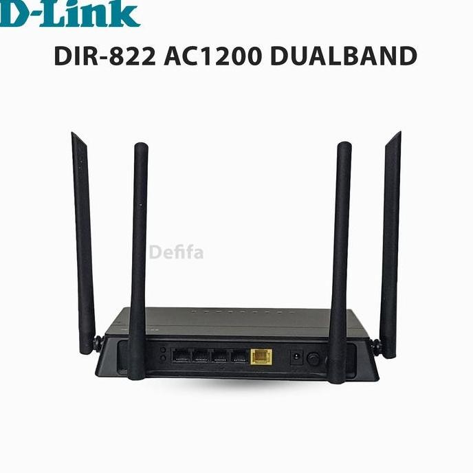 D-Link Dlink Dir-822 Ac1200 Wifi Wireless Router Mantabs New Stok