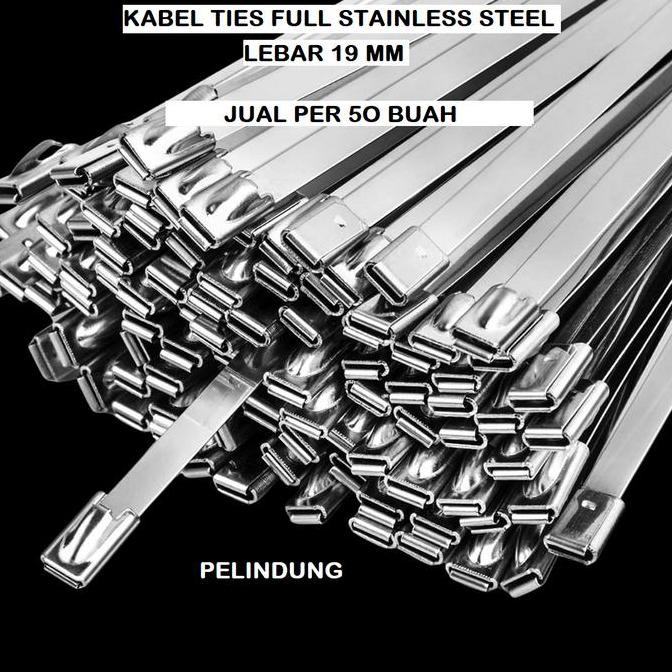 

Per 50 Cable Ties Strapping Lebar 19 Mm X 1 Meter Pengikat Barang Co