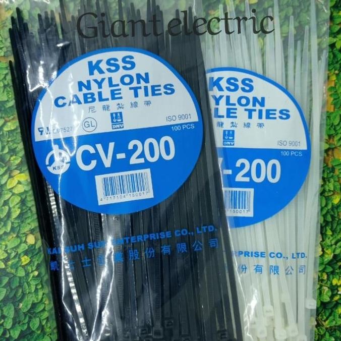 

Kss Nylon Cable Ties Cv-200/ 20Cm X 4,8Mm Co