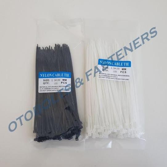 

Kabel Ties / Insulock / Insulok / Cable Ties 2.5 X 150Mm 15Cm 100Pcs Co