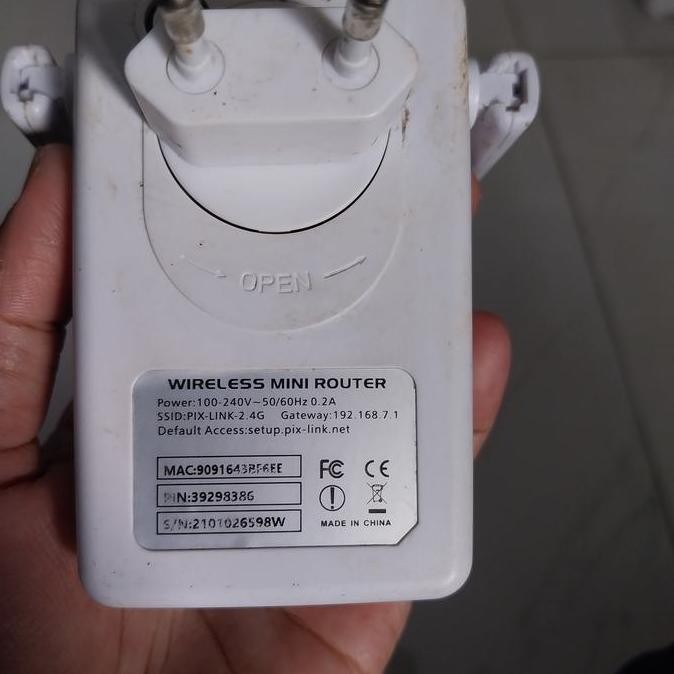 Pix-Link Wireless Mini Router New Stok
