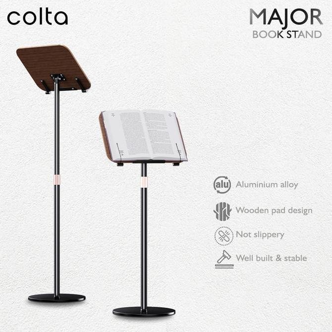

Colta Major Book Stand Dudukan Penjepit Penyangga Tatakan Buku Co