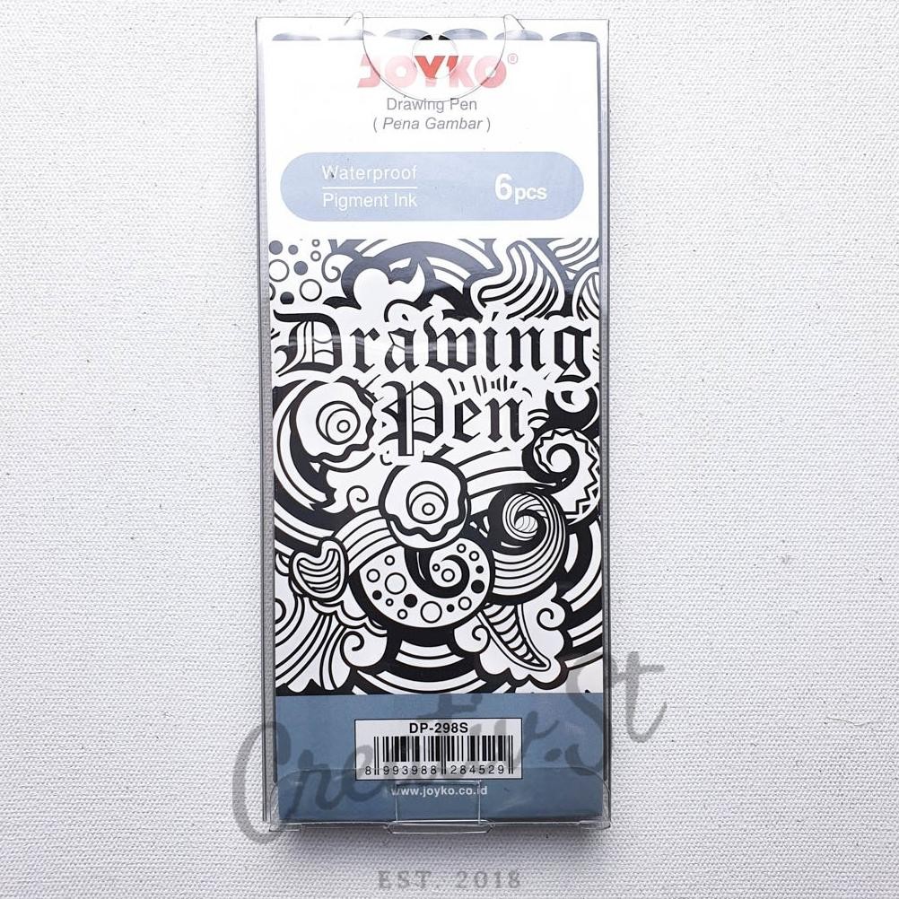 

JOYKO Drawing Pen Set 6 Dp-298S Set 9 Dp-298S-059C Pena Gambar Bolpen