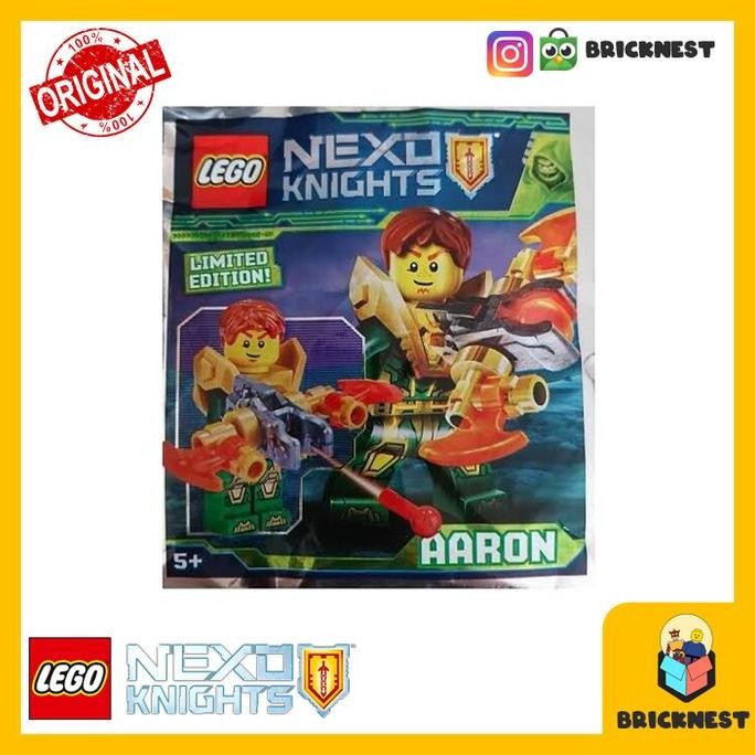 LEGO Nexo Knights Aaron with X-Bow Foil Polybag