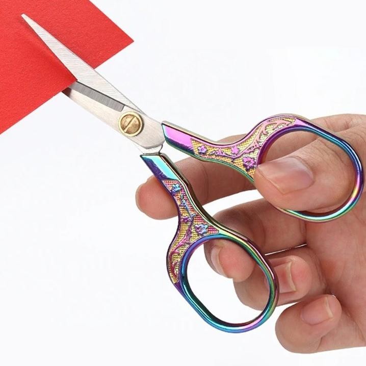 

ANEKA - Gunting Benang Sulam Vintage Colorful / Scissors Premium