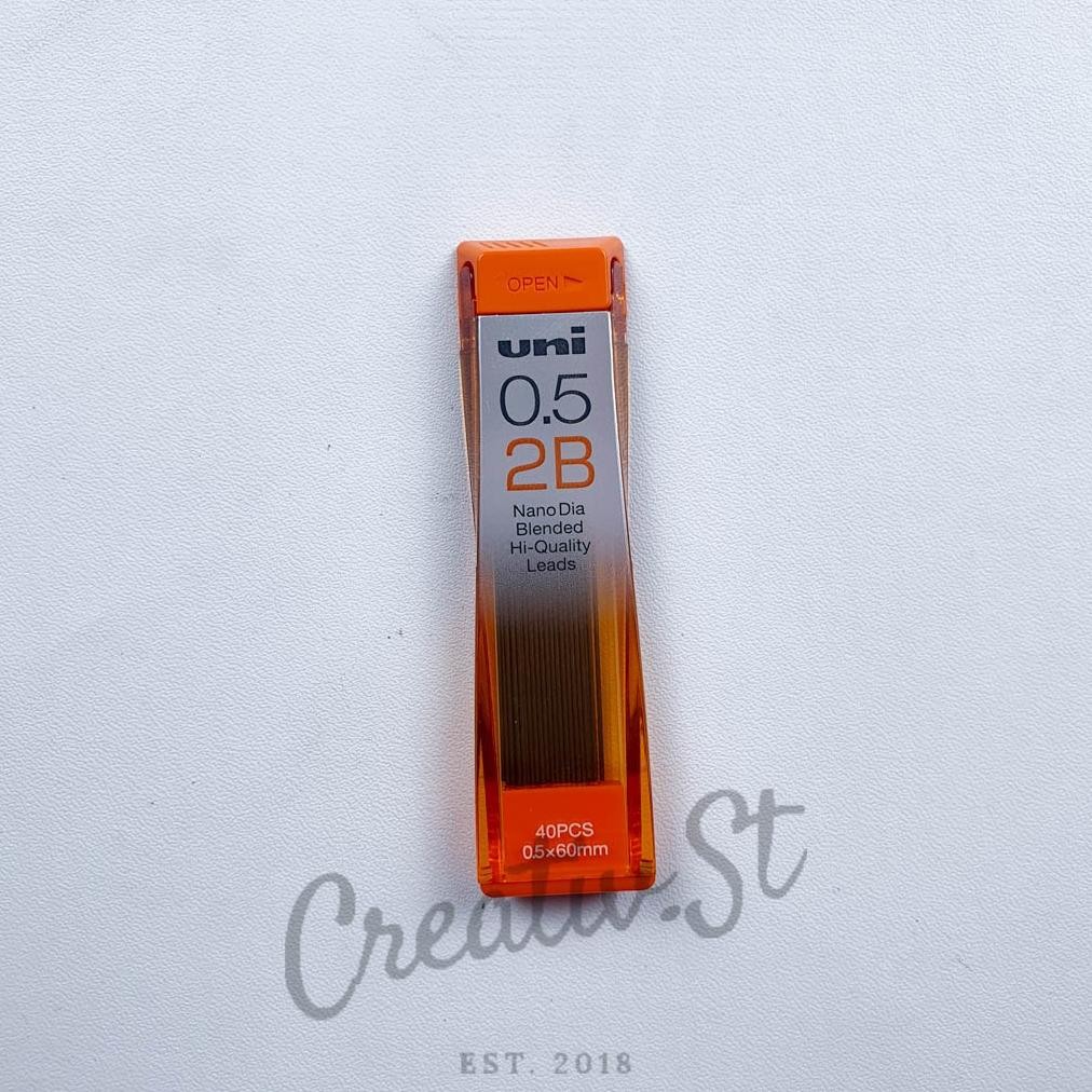 

Uni Nano Dia Isi Pensil Mekanik Pencil Lead 0.5 Mm 40 Lead