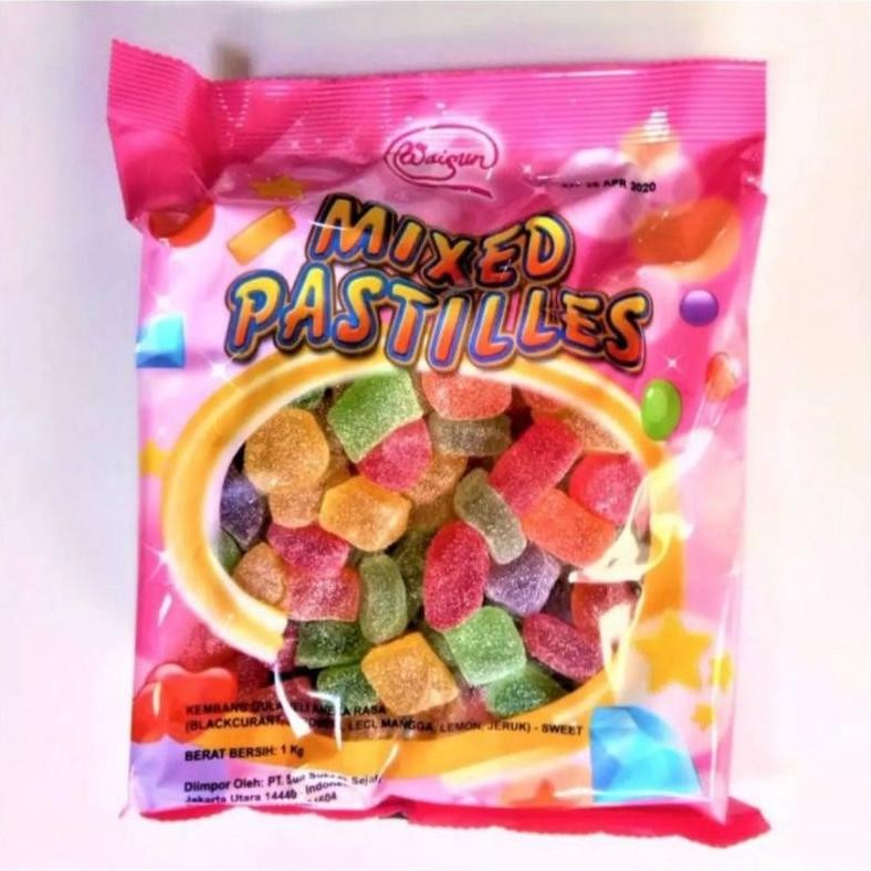 

Waisun Permen Jelly Mix 1Kg Varian Acak