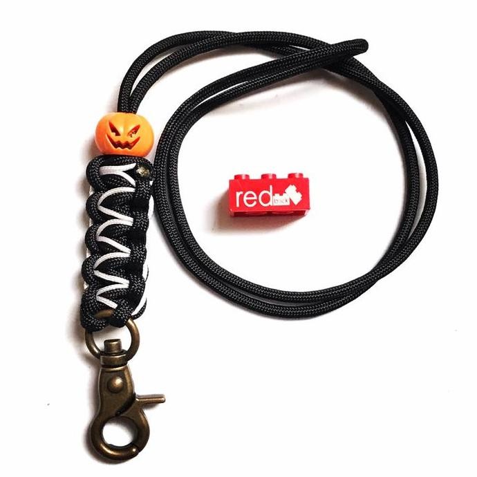 

Tali Lanyard / Gantungan Name Tag Lego Halloween Pumpkin Co