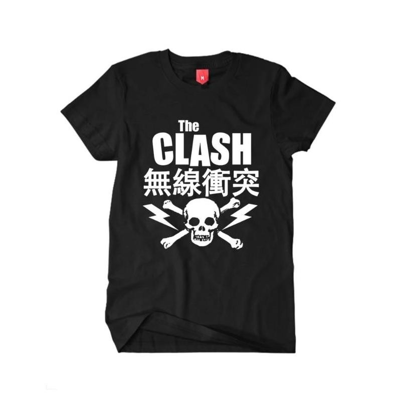 Promo T-Shirt Kaos Band The Clash