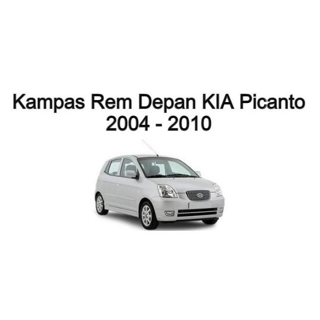 Kampas Rem Depan KIA Picanto 2004-2010 - BENDIX Brake Pad DB1755