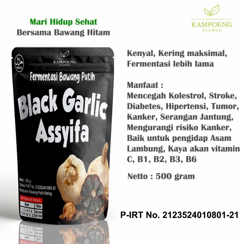 

Black Garlic Bawang Hitam Bongkol Kating 1/2 Kg