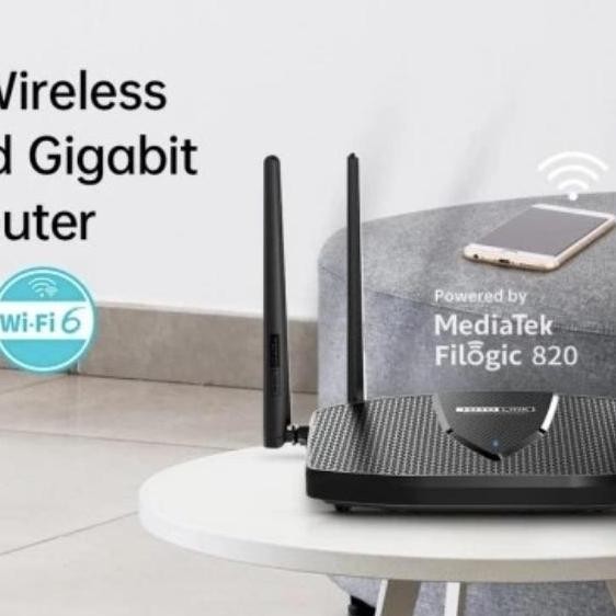 Router Totolink X6000R - Ax3000 Dual Band Gigabit Wifi 6 Router X6000R New Stok