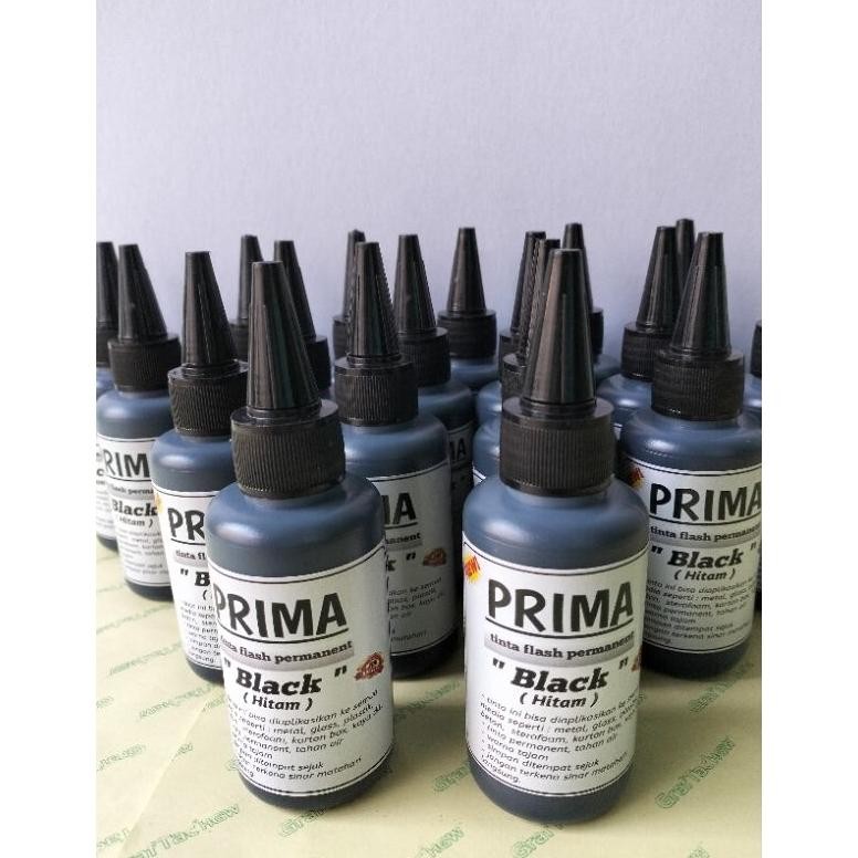 

TINTA STEMPEL FLASH PERMANEN MEDIA PLASTIK DLL kemasan 100 ML