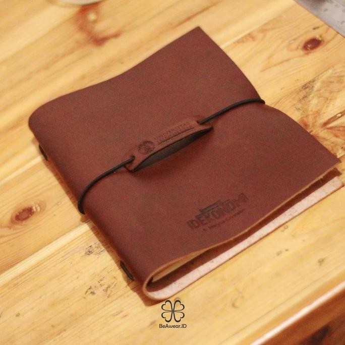 

Cover Book / Journal / Binder Buku Kulit Asli Refill Custom lc