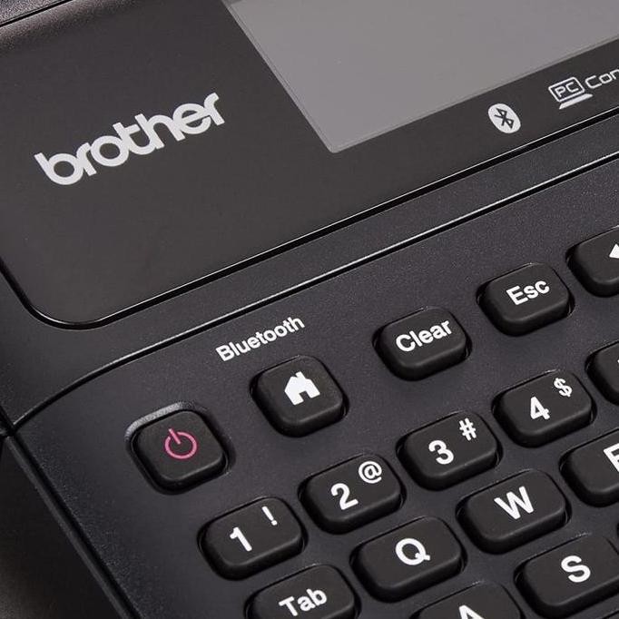 

Brother Printer Label Pt-D610Bt Label Maker Pc Connectable New Stok