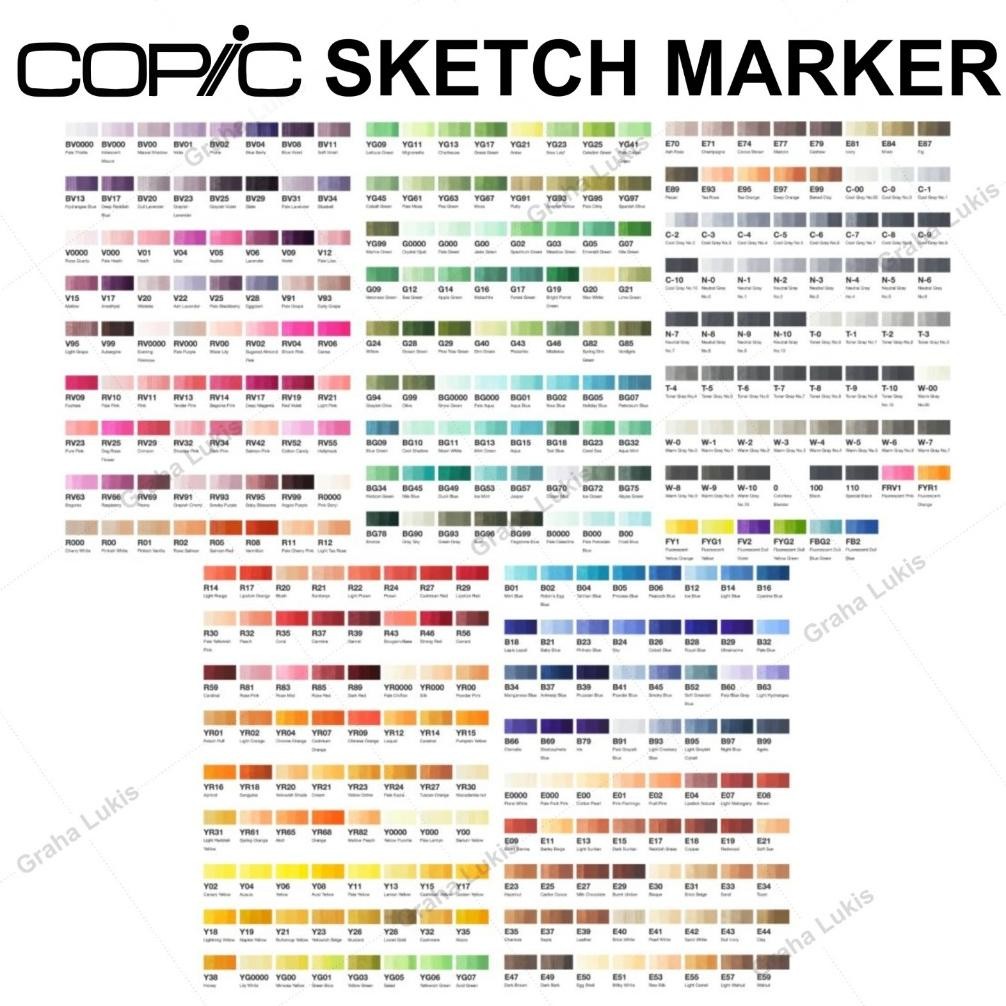 

COPIC SKETCH MARKER VARIAN N - NEUTRAL GRAY