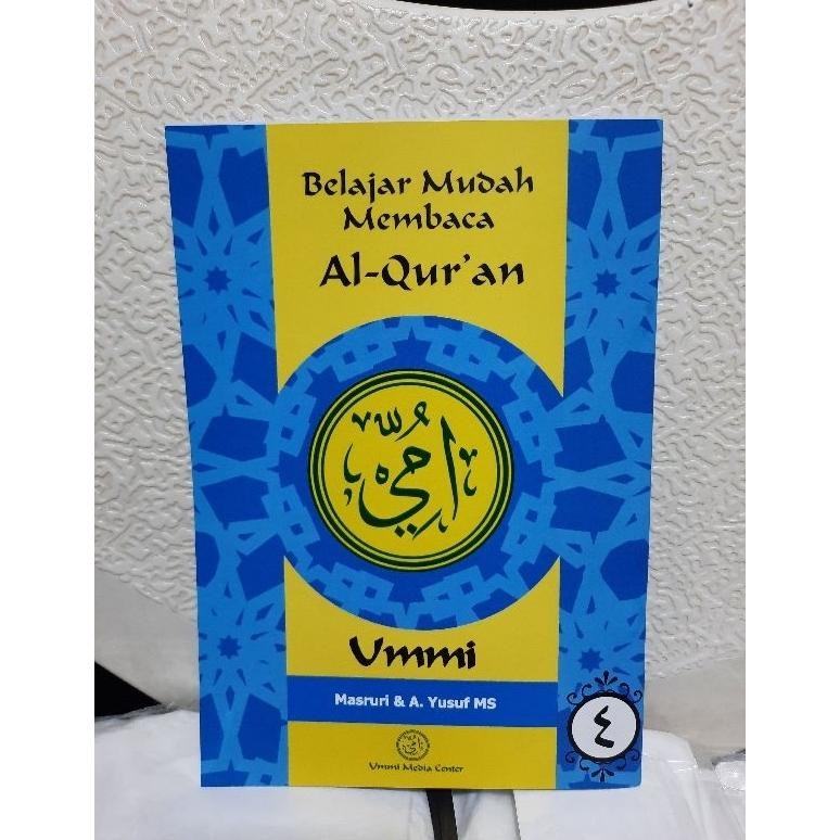 

1 paket al'Qur'an belajar buku metode ummi jilid 1sampai6 ORI