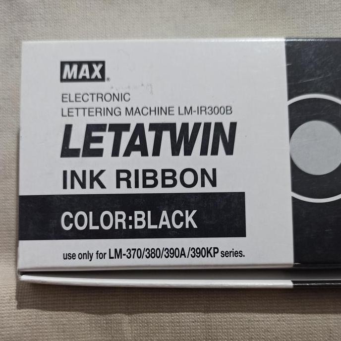 

LM-IR300B INK RIBBON PITA TINTA PRINTER TUBE LABEL TAPE LETATWIN ORIGINAL DAN TERPERCAYA