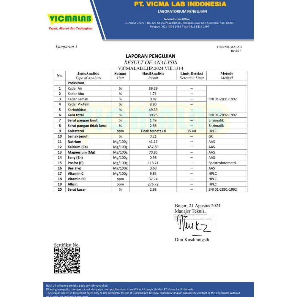 

4 BOTOL HSD Black Garlic Solo ( Bawang Hitam Tunggal) 500 Gr