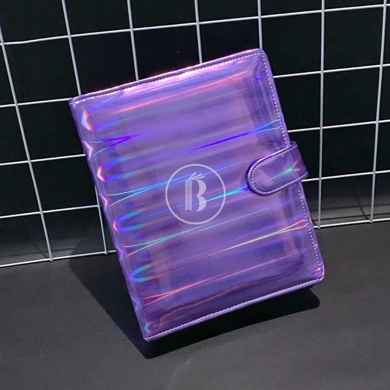 

Bindermu READY Binder Premium Hologram Holographic A5 20ring B5 26ring 6ring A6 Planner Notebook